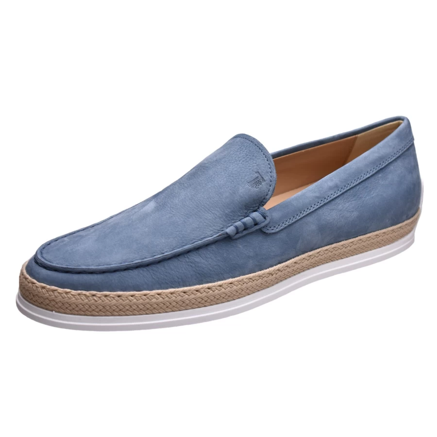 Tod's Nubuck Espadrilles Slip-On Loafers for Men & Women | Comfortable Casual Shoes