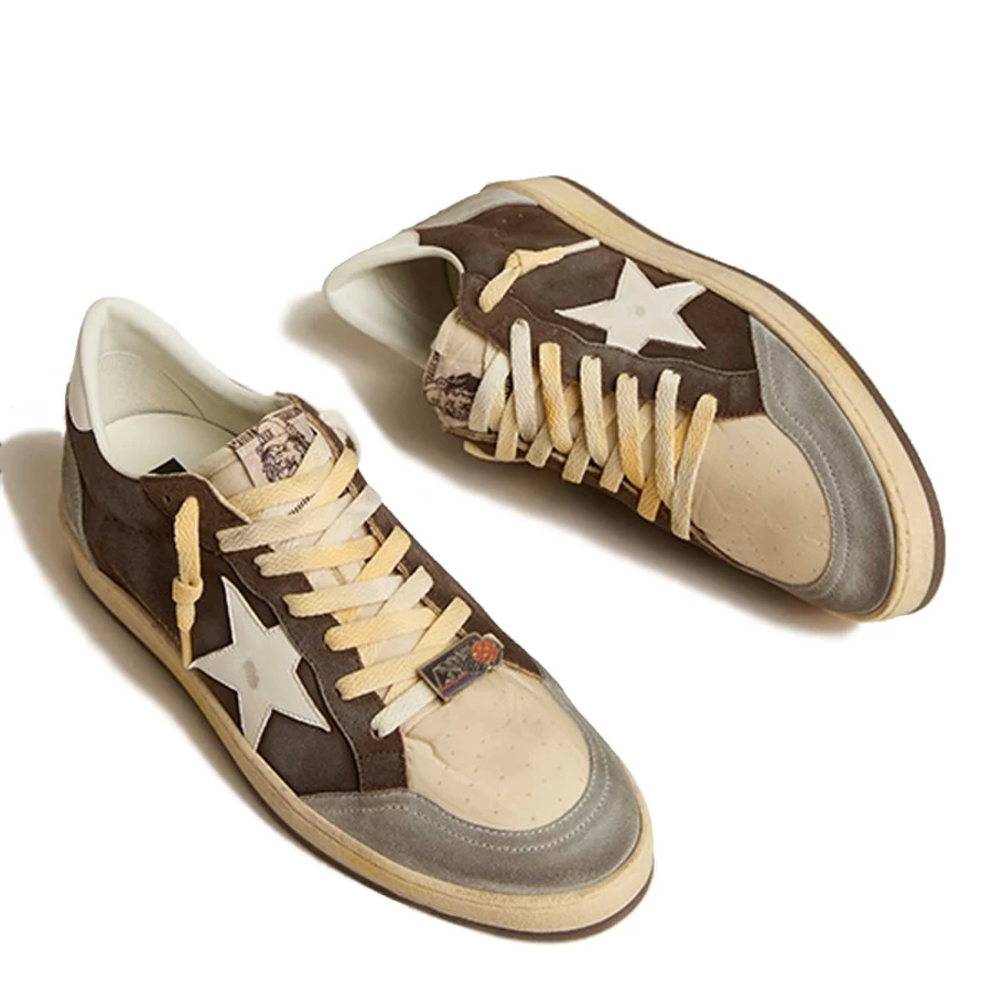 Golden Goose Ball Star Sneaker - Premium Leather Vintage-Inspired Fashion Shoes