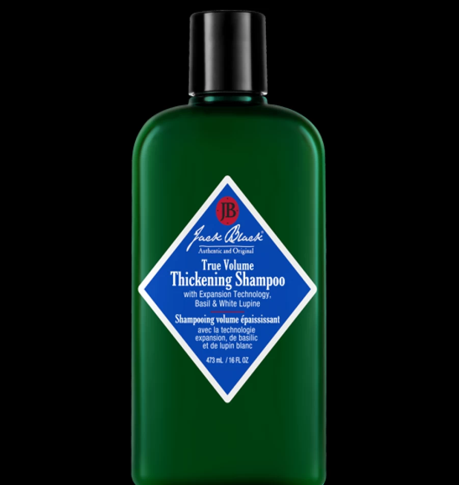 Jack Black True Volume Thickening Shampoo - 16 Oz for Fuller, Thicker Hair
