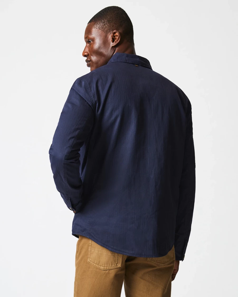 Billy Reid Leroy Shirt Jacket - Men's Casual Button-Up Lightweight Outerwear Coat