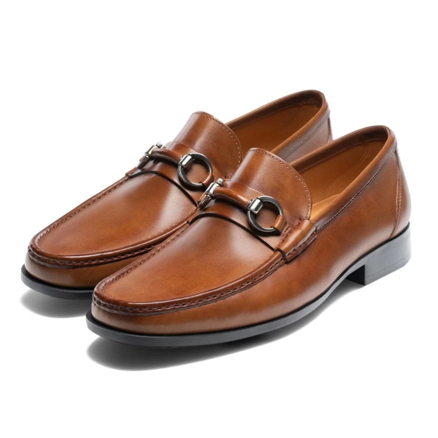 Magnanni Blas II Bit Loafer Men's Genuine Leather Slip-On Dress Shoes
