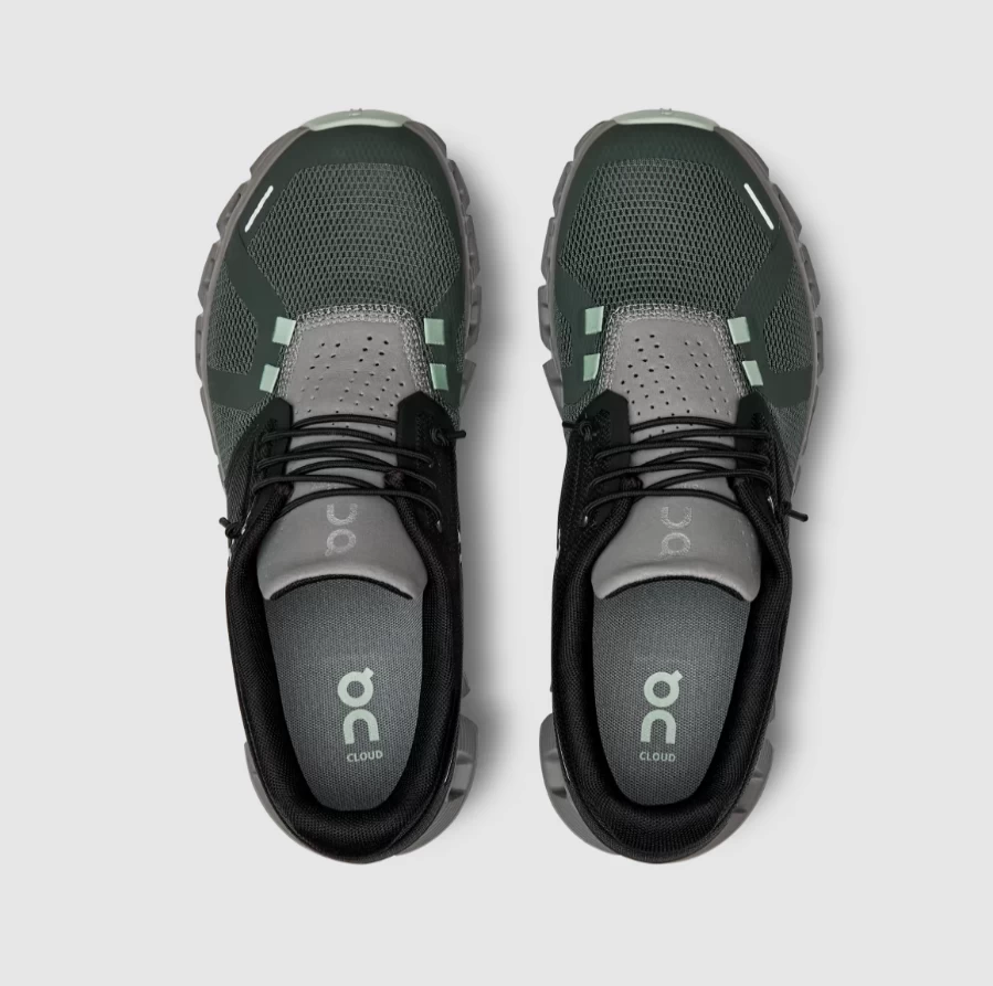 Women's On Cloud 5 Running Shoes - Black/Lead | Lightweight & Comfortable