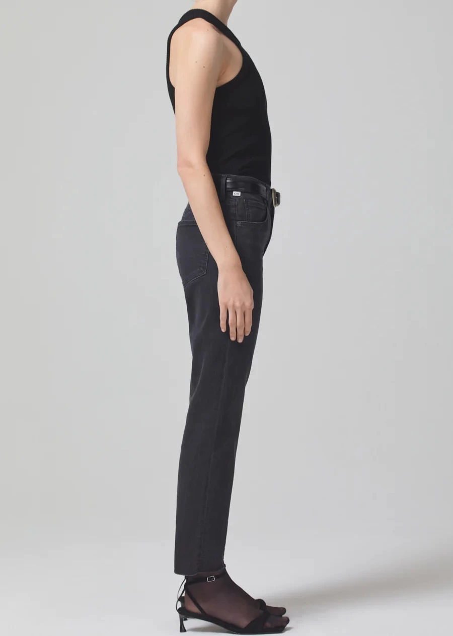 Citizens of Humanity Isola Straight Crop Jeans in Reflection Light Wash