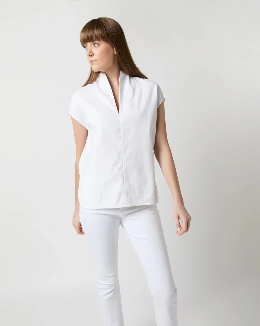 Ann Mashburn Veronique Top - Women's Stylish Casual Blouse for Everyday Wear