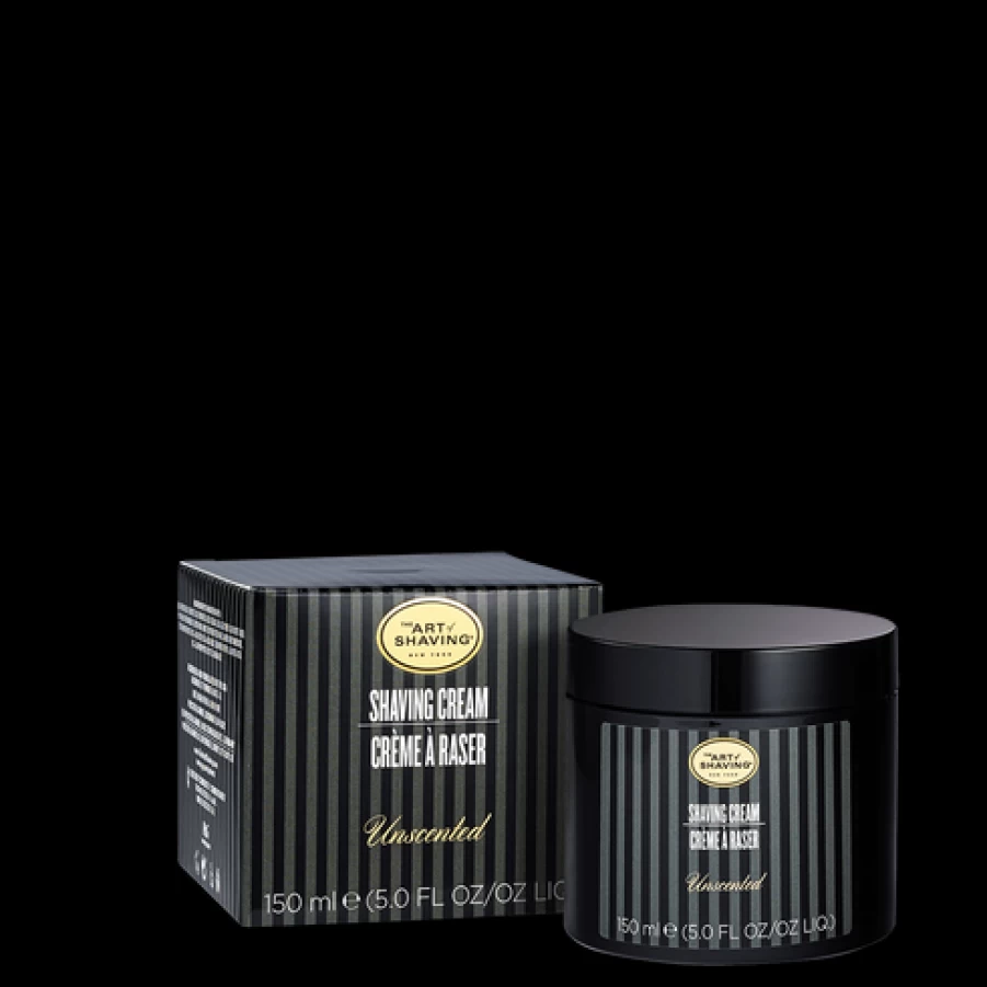 The Art of Shaving Unscented Shaving Cream for Sensitive Skin – 5 Oz Smoothing Formula for Men