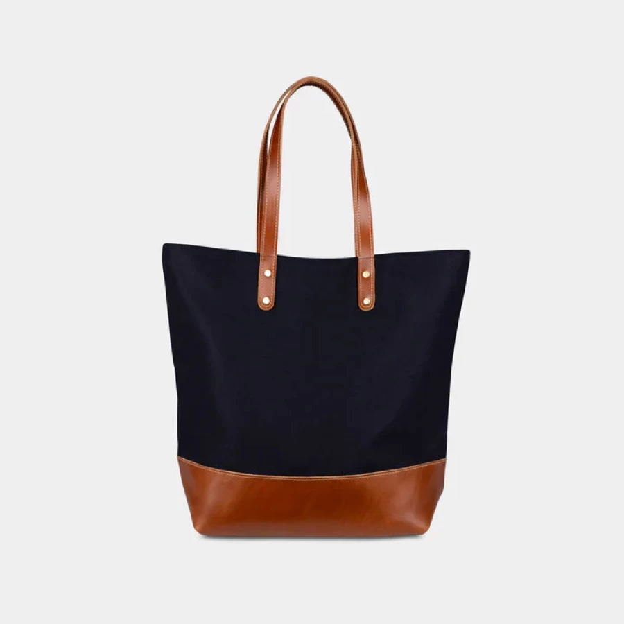 Heritage Gear Navy Mississippi Tote Bag with Ole Miss Logo - Premium University of Mississippi Merchandise