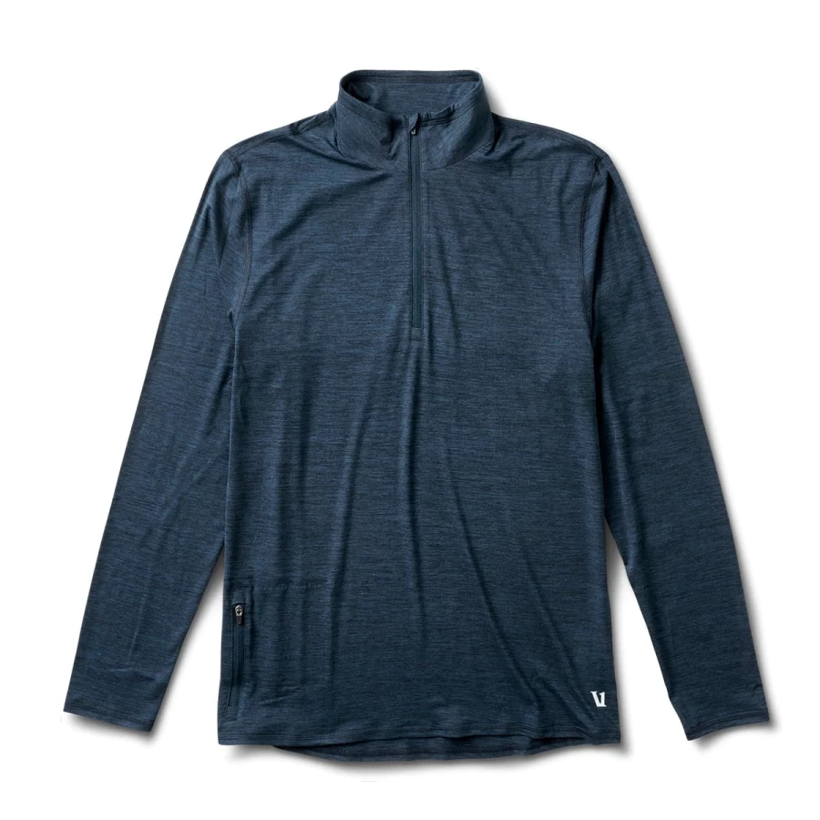Vuori Ease Performance 1/2 Zip Pullover - Lightweight & Breathable Men's Workout Top