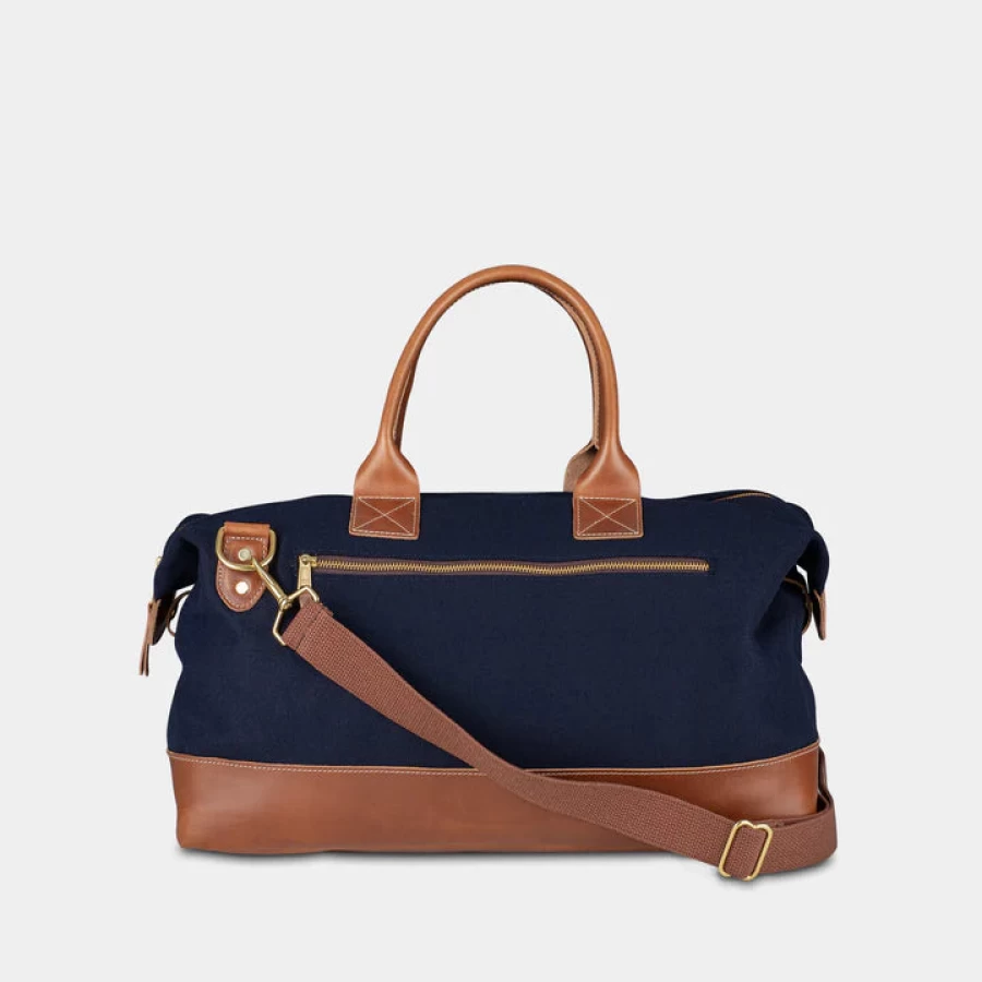 Heritage Gear Navy Ole Miss Weekender Travel Bag for Weekend Getaways