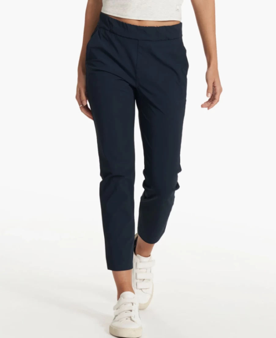 Vuori Miles Ankle Pant - Lightweight Travel-Friendly Ankle-Length Pants for Men & Women