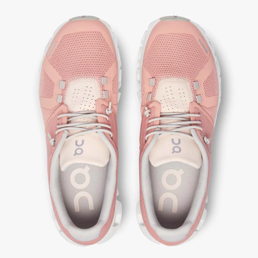 On Shoes Women's Cloud 5 Running Shoes - Rose/Shell Color