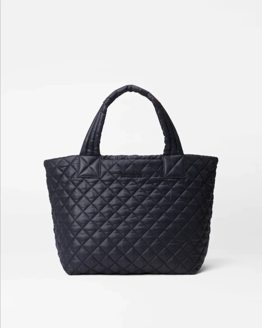 MZ Wallace Small Metro Tote Deluxe - Stylish Black Handbag for Women