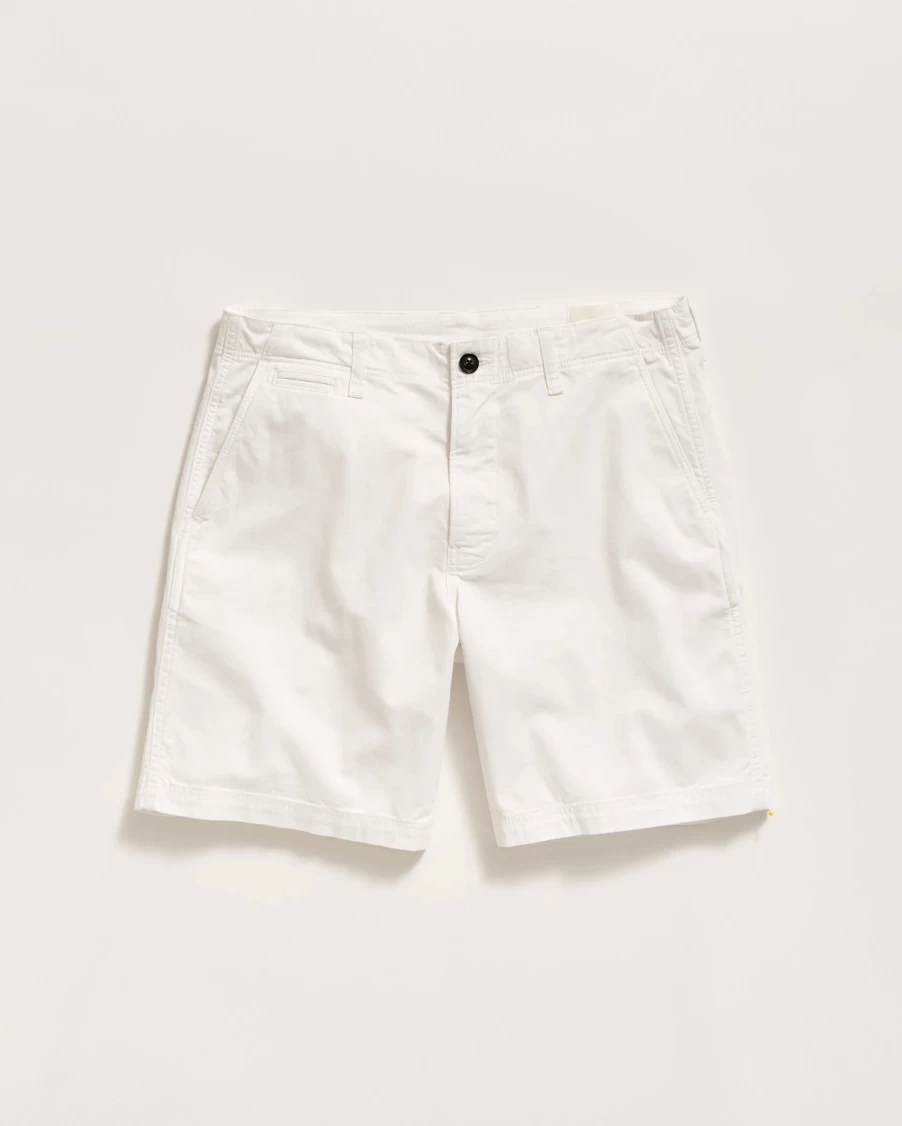Billy Reid Men's Classic Fit Chino Shorts - Comfortable Casual Summer Shorts
