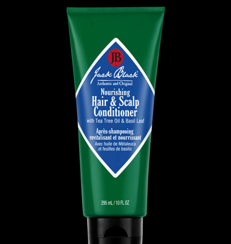 Jack Black Nourishing Hair & Scalp Conditioner - 10 Oz Hydrating Treatment for Healthy Hair