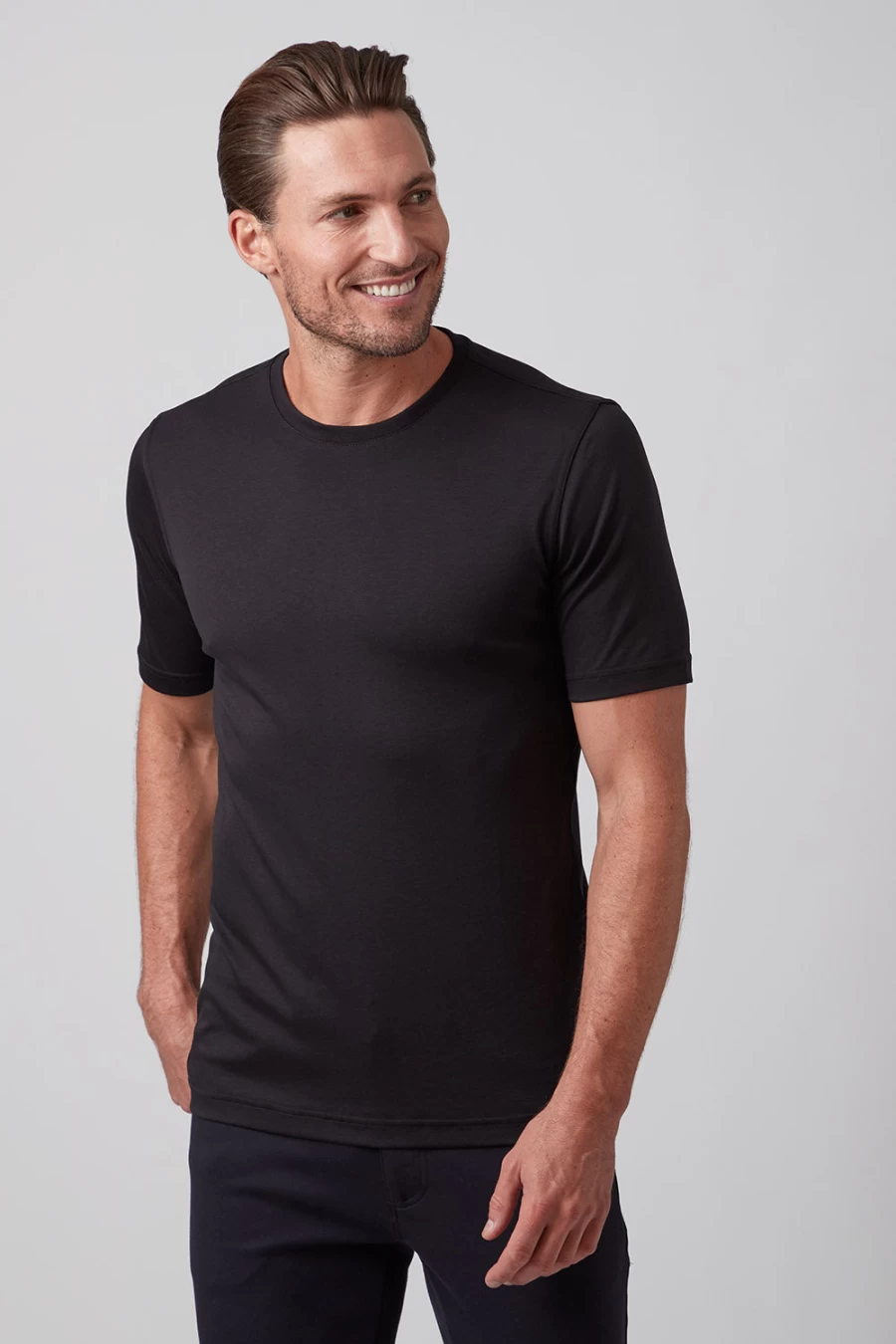 Raffi Lafayette Crew Neck T-Shirt for Men - Soft Cotton Casual Tee