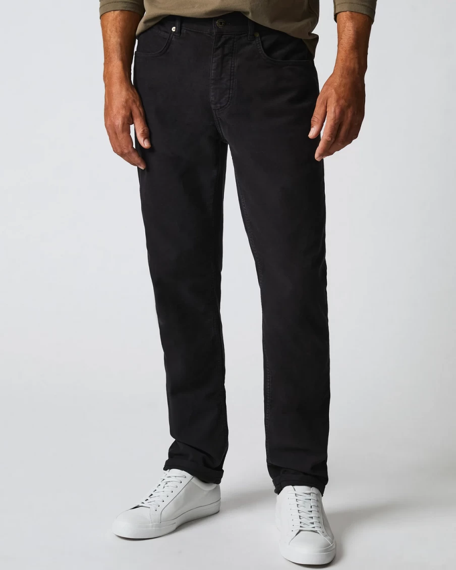 Billy Reid Premium Moleskin Jeans for Men - Durable & Comfortable Straight Fit Denim Pants