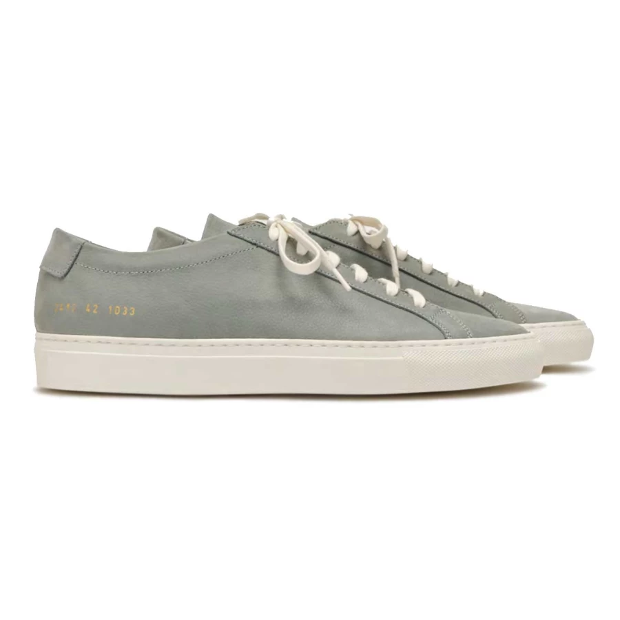 Common Projects Original Achilles Low Contrast Sole White Leather Sneakers