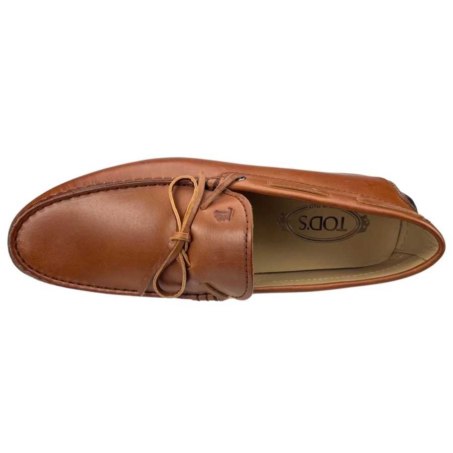 Tod's Laccetto City Gommino Driver Loafers - Classic Italian Leather Driving Shoes for Men