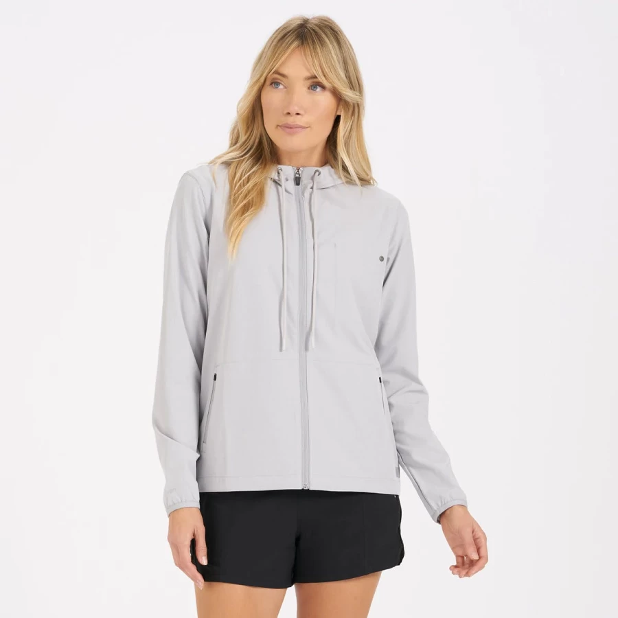 Vuori Women's Lightweight Waterproof Outdoor Training Shell Jacket