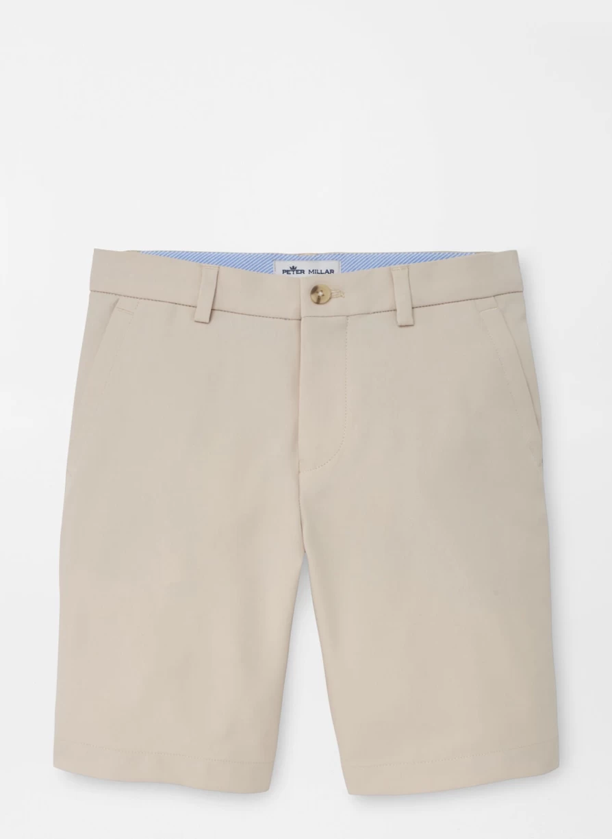 Peter Millar Stone Youth Performance Shorts for Active Lifestyle