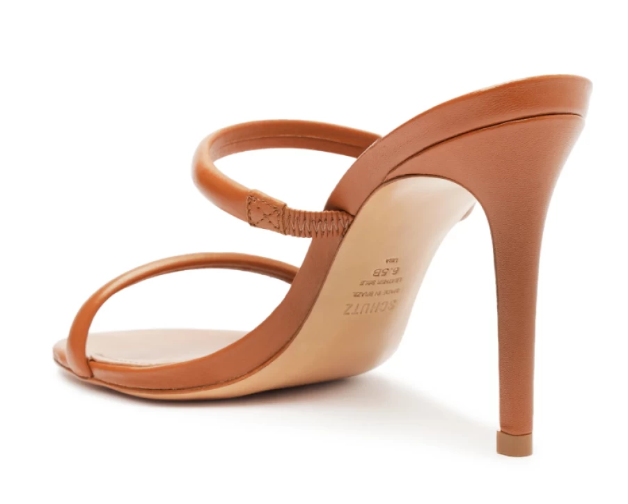 Schutz Taliah Heel in Miele - Women's Elegant High Heel Shoes