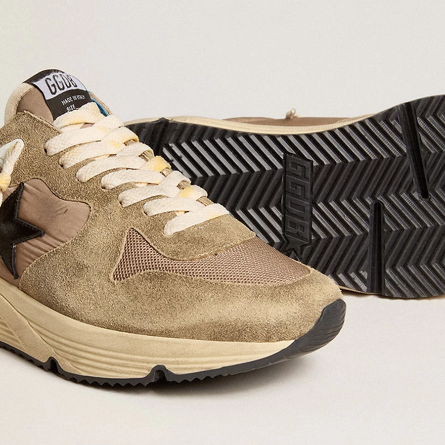 Golden Goose Running Sole Nylon Trainer - Lightweight Sneakers for Men & Women