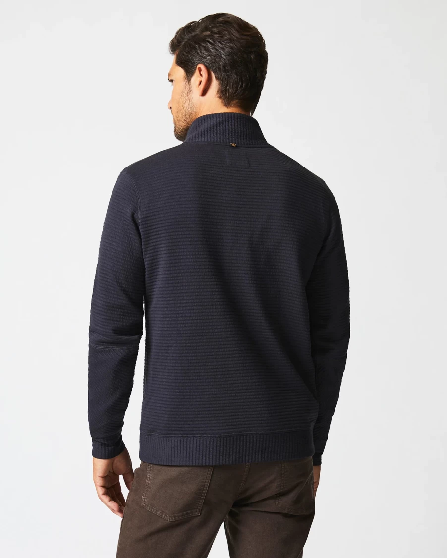 Billy Reid Quilted Half Zip Jacket - Lightweight Insulated Outerwear for Men & Women