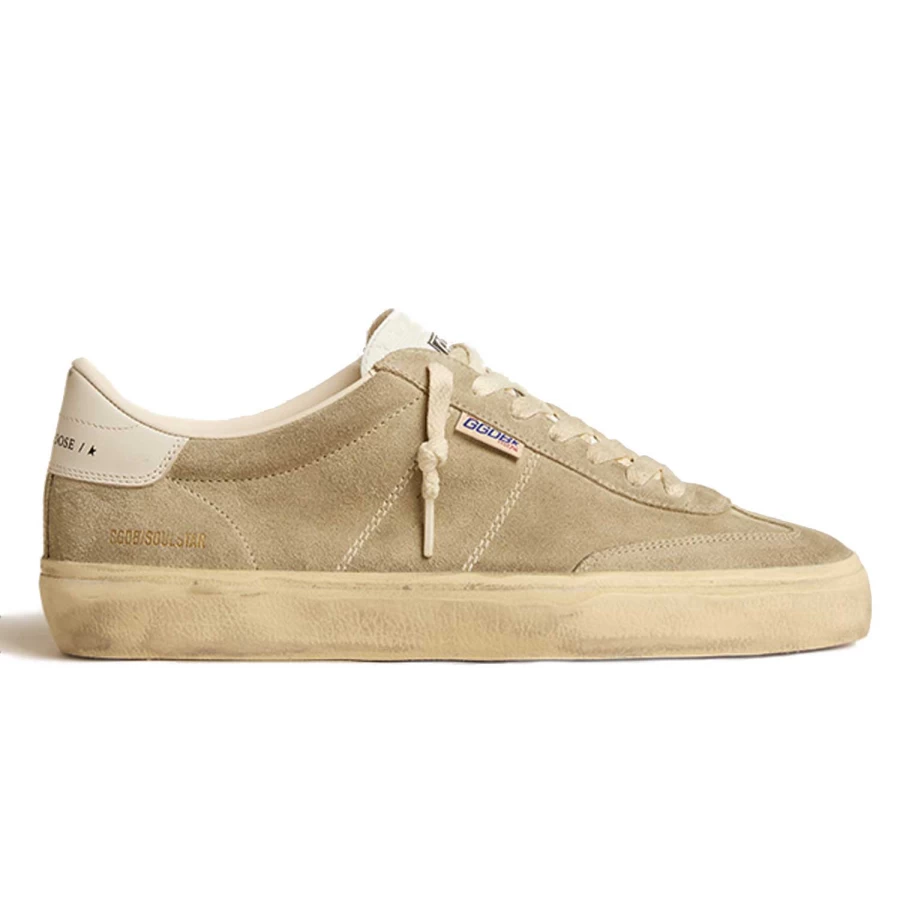 Golden Goose Soul Star Sneakers - Vintage-Inspired Distressed Leather Sneakers for Men & Women