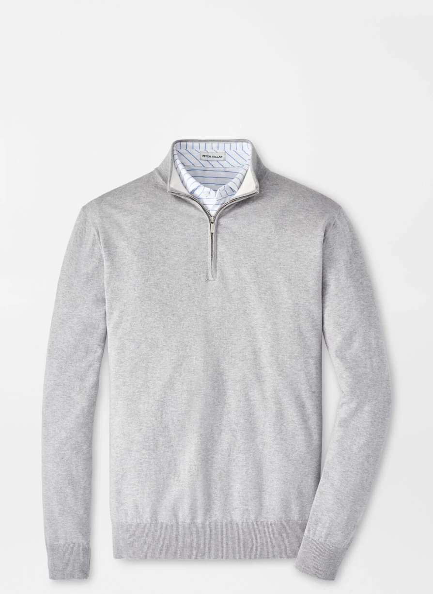 Peter Millar Men's Whitaker Quarter-Zip Sweater - Premium Knit Pullover for Men