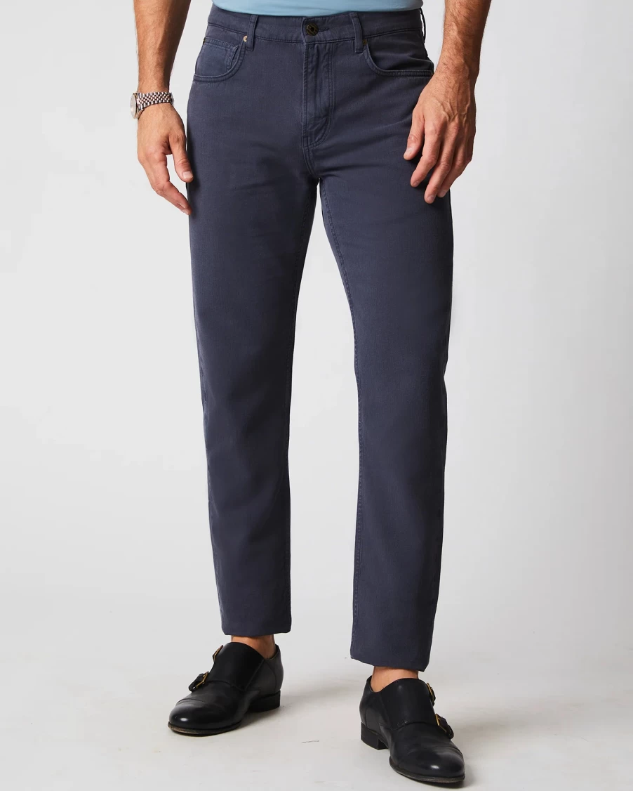 "Billy Reid Men's Cotton Linen Relaxed Fit 5-Pocket Casual Pants"