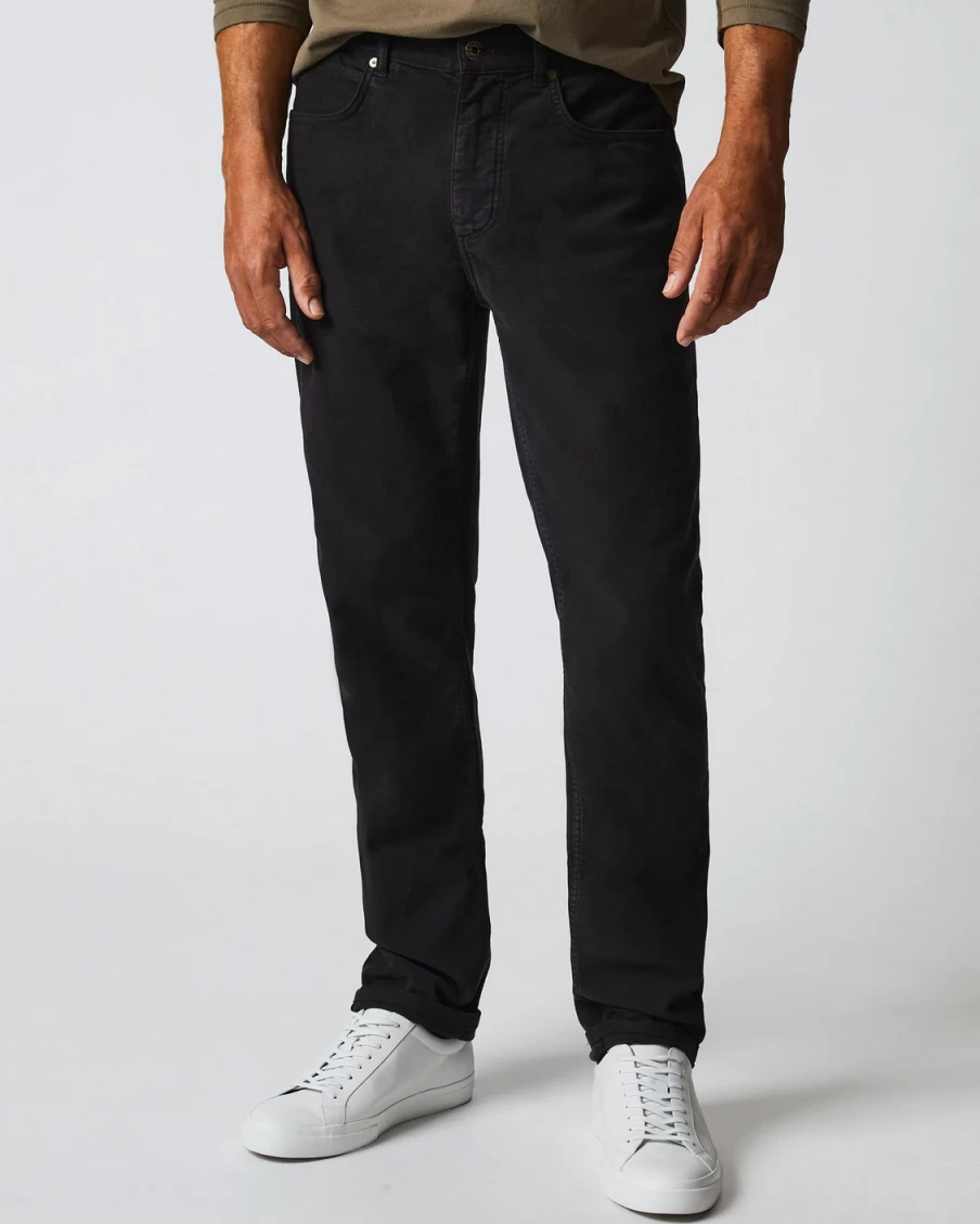Billy Reid Men's Moleskin Jeans - Premium Cotton Blend Slim Fit Denim Pants