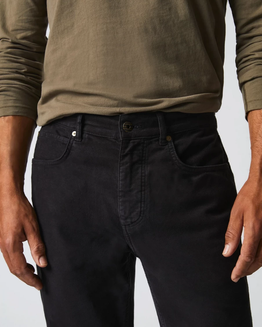 Billy Reid Men's Moleskin Jeans - Premium Cotton Blend Slim Fit Denim Pants