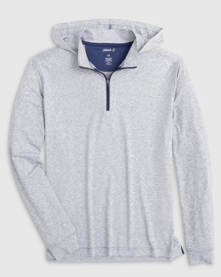 Johnnie-O Hybrid Hoodie for Men - Lightweight Comfort & Stylish Design