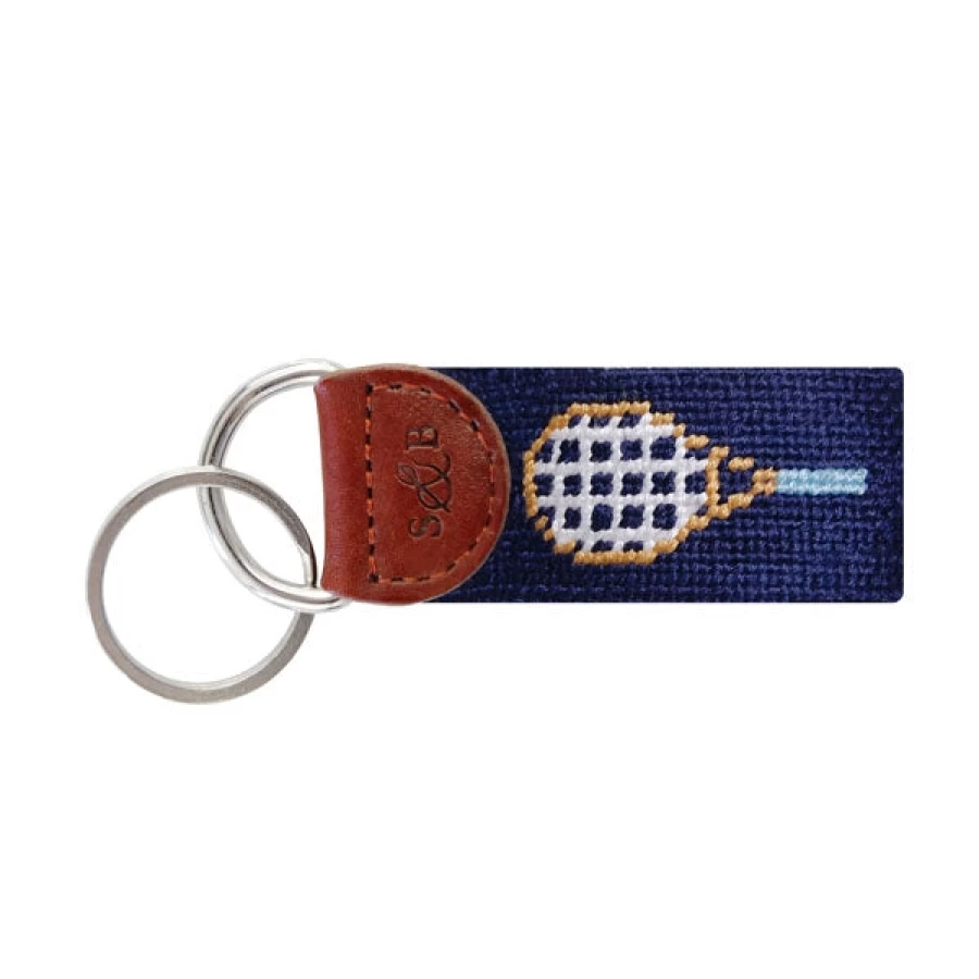 Smathers & Branson Premium Leather Key Fob - Stylish & Durable Keychain Accessory
