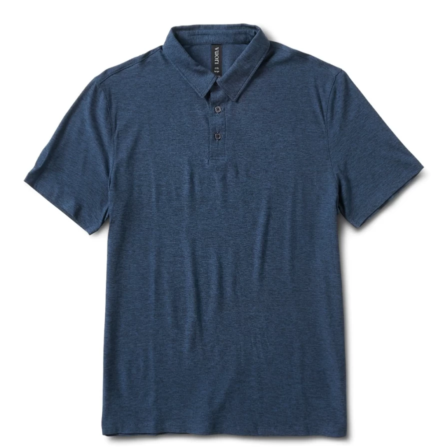 Vuori Strato Tech Performance Polo Shirt for Men - Moisture-Wicking & Breathable Golf Tennis Top