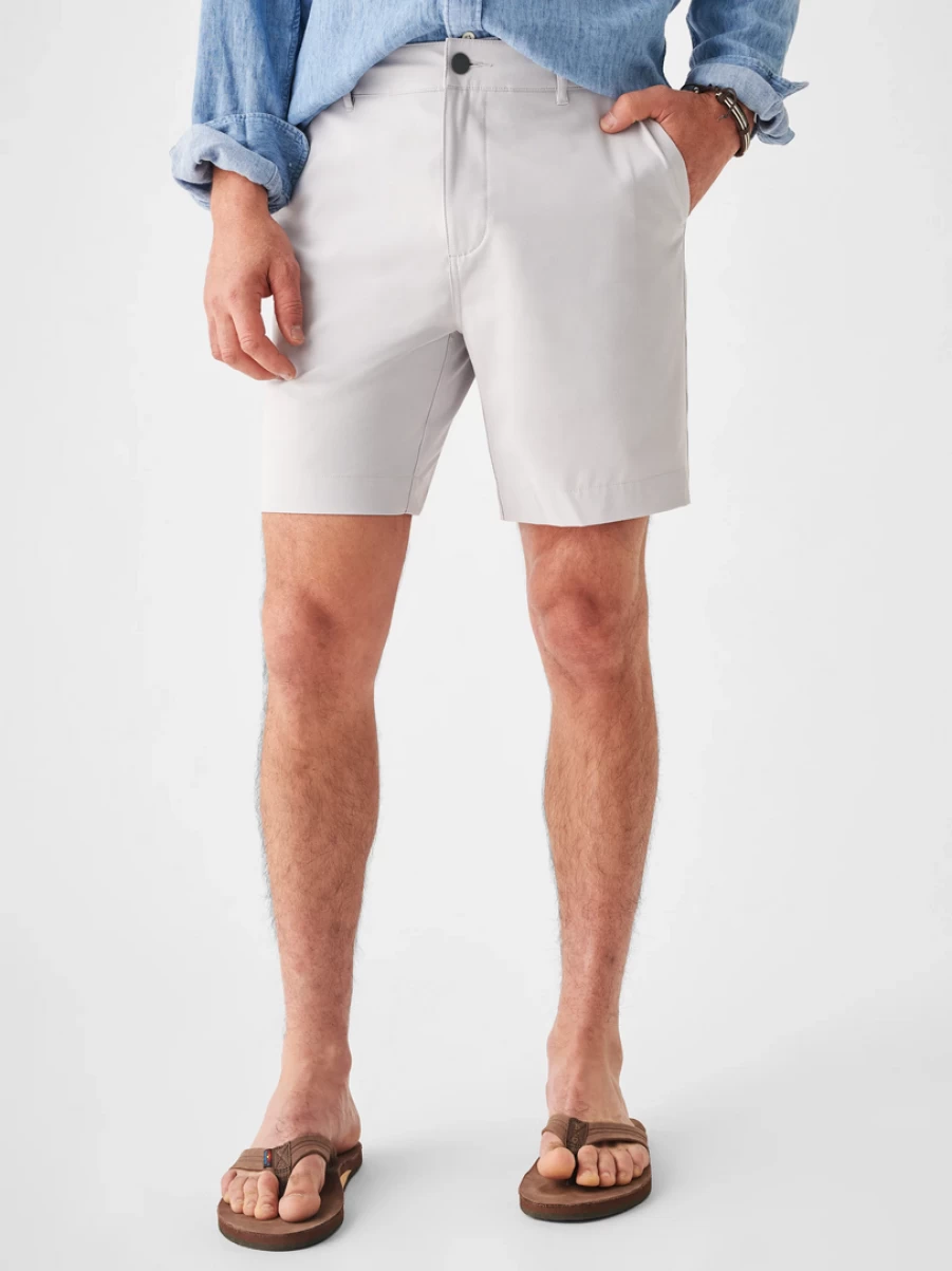 Faherty Men's 7" Belt Loop All Day Shorts - Comfortable Casual Summer Shorts
