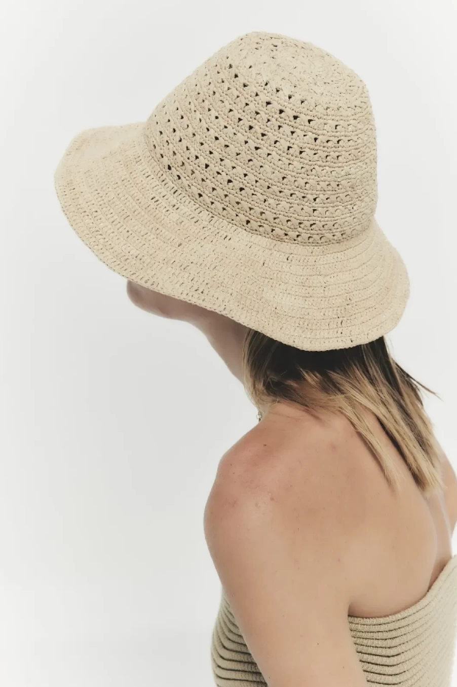 Janessa Leone Rhett Hat in Natural - Premium Wool Fedora for Women & Men