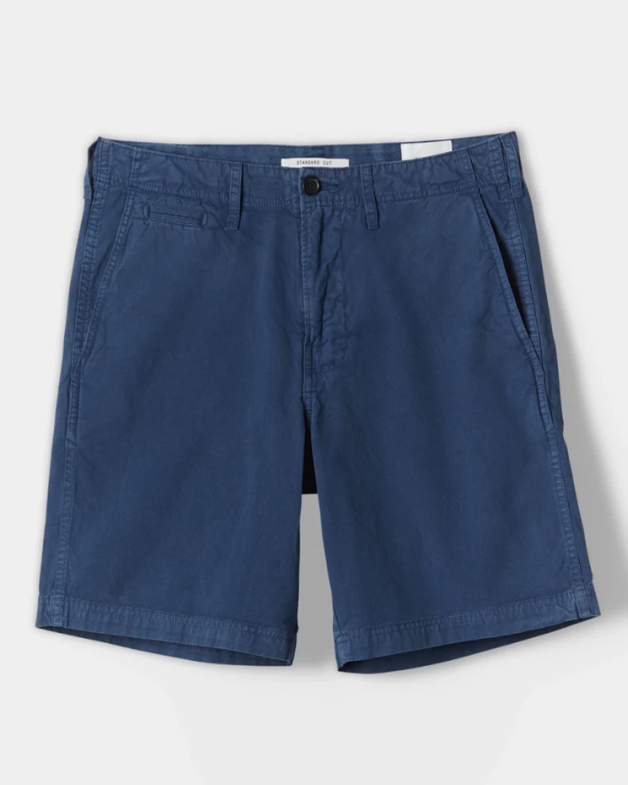 Billy Reid Men's Classic Fit Chino Shorts | Comfortable Casual Summer Shorts