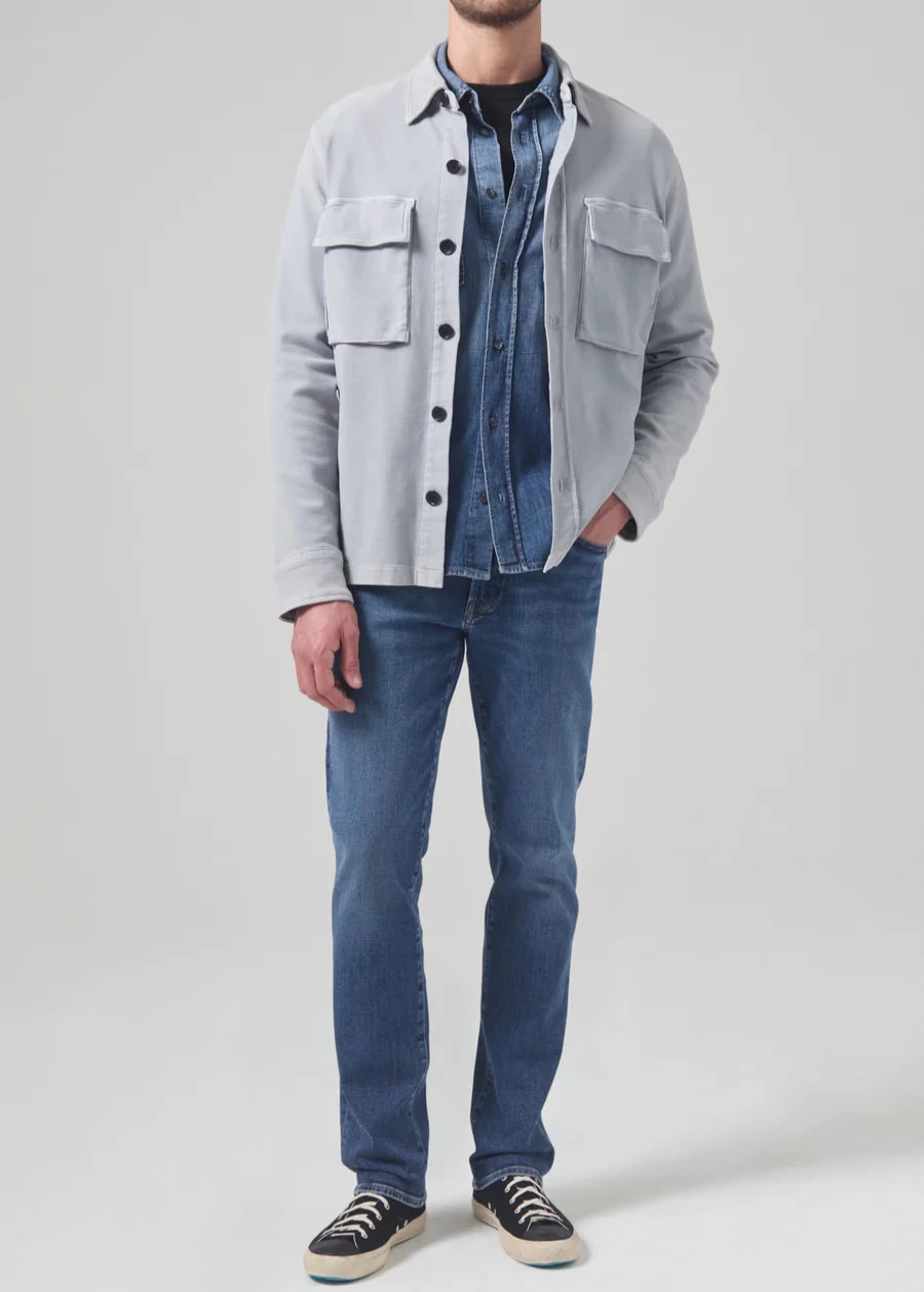 Citizens of Humanity Gage Jeans in Atlantic Medium Dark Indigo - Premium Denim