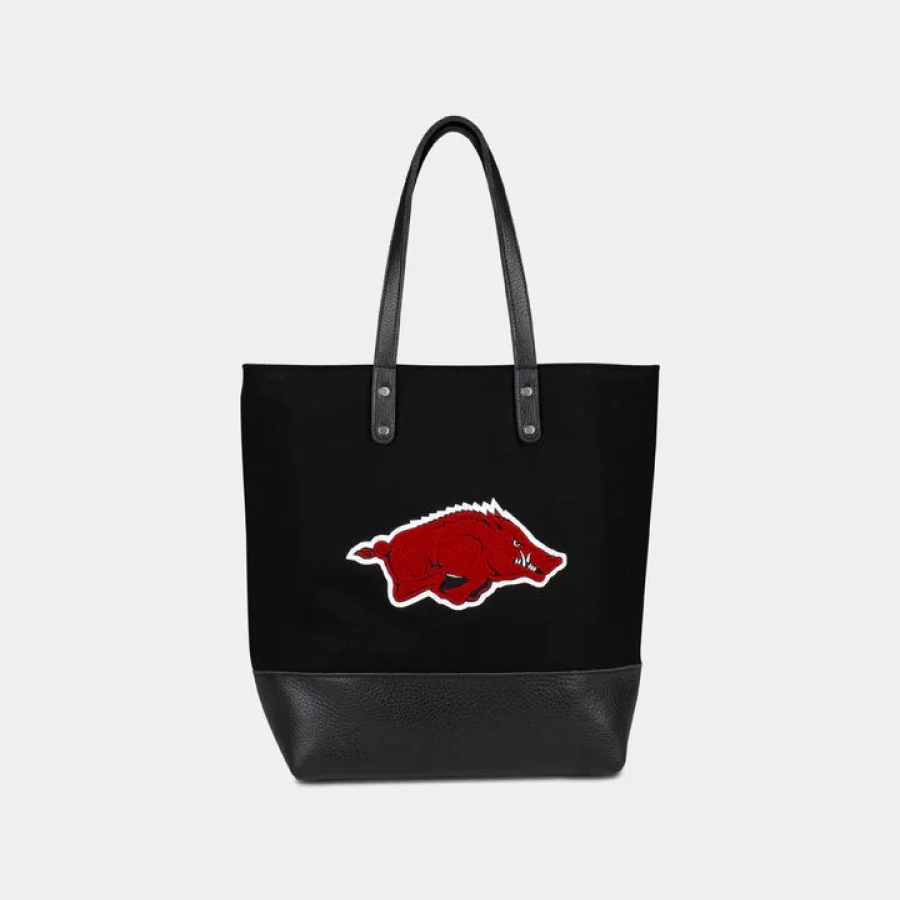 Heritage Gear Arkansas Canvas Tote Bag - Durable & Stylish State-Themed Carryall
