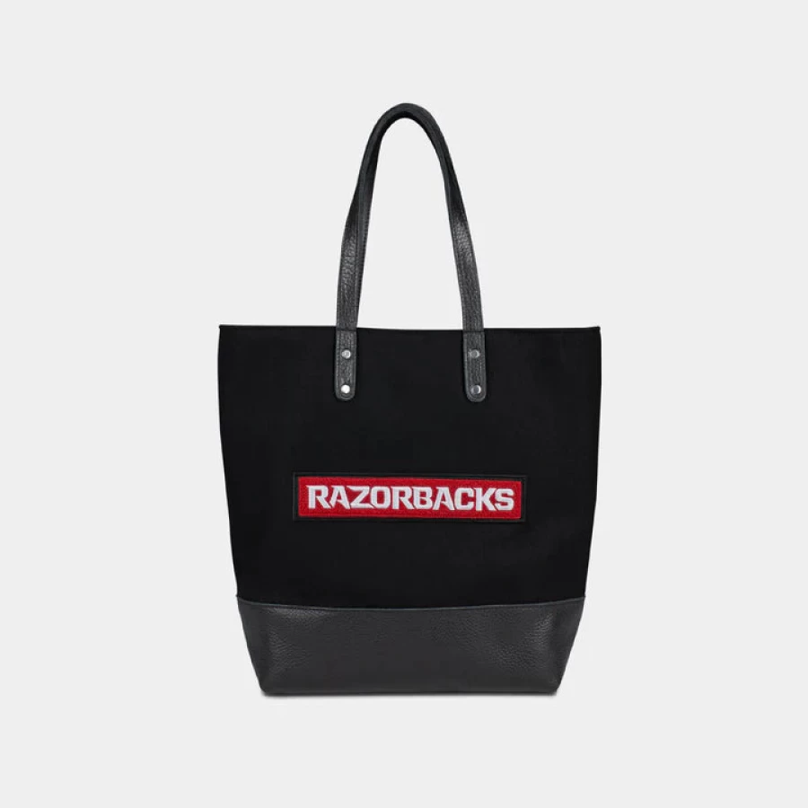 Heritage Gear Arkansas Canvas Tote Bag - Durable & Stylish State-Themed Carryall