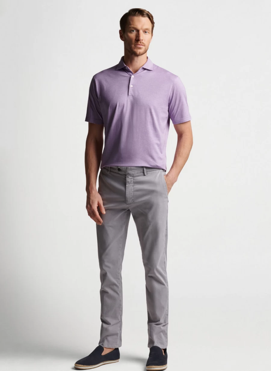 Peter Millar Concorde Garment-Dyed Flat-Front Chinos for Men
