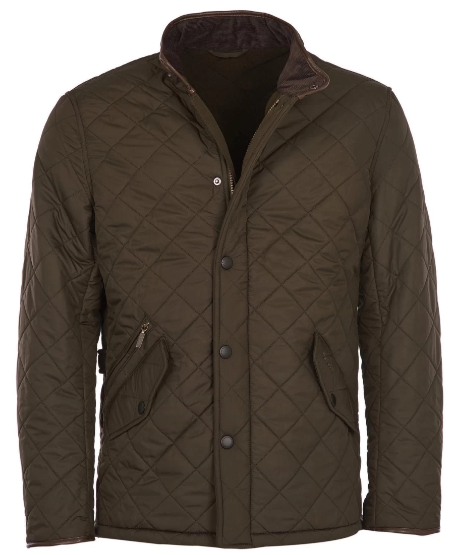Barbour Powell Quilted Jacket - Classic Water-Resistant Outerwear for Men & Women