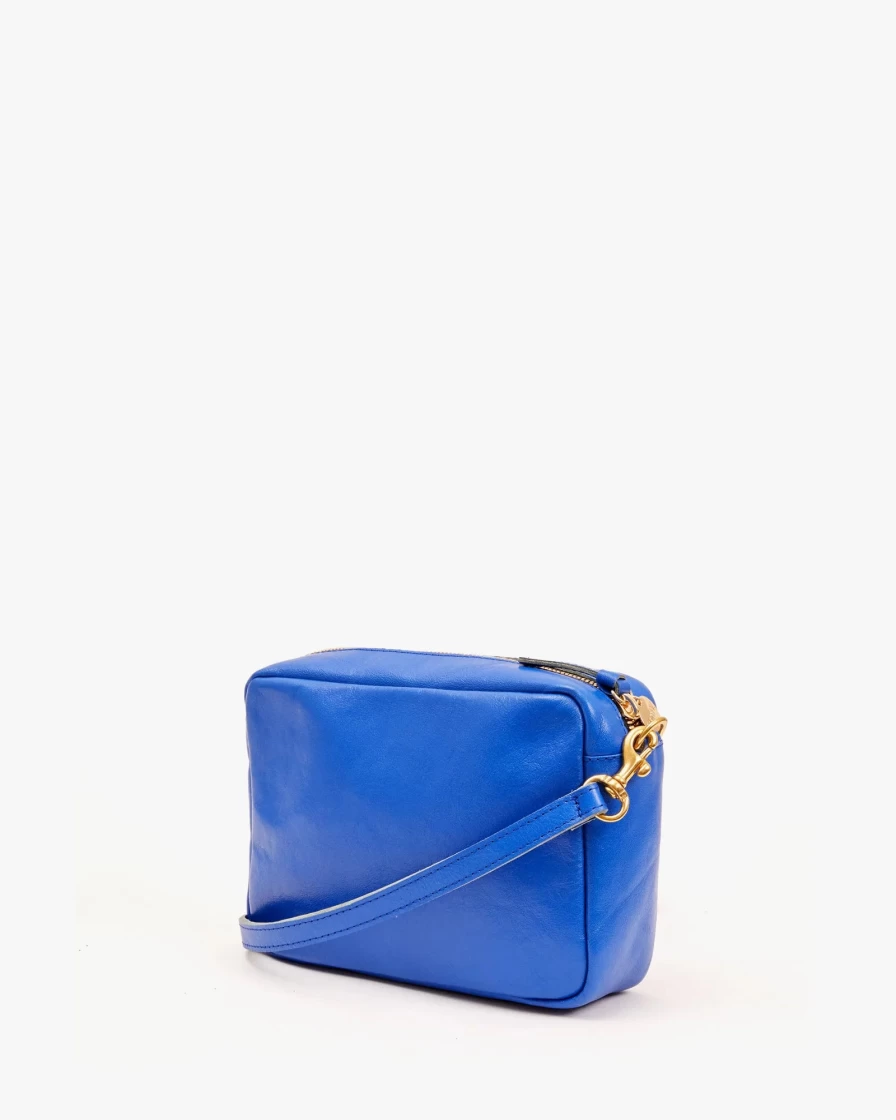 Clare V. Turnlock Midi Sac Crossbody Bag - Stylish Leather Handbag for Women