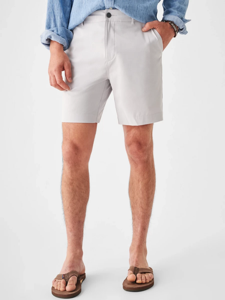 Faherty Men's 7" Belt Loop All Day Shorts - Comfortable Casual Summer Shorts
