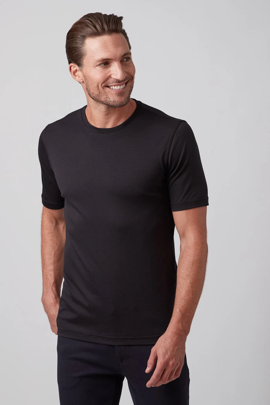 Raffi Lafayette Crew Neck T-Shirt for Men - Classic Cotton Tee