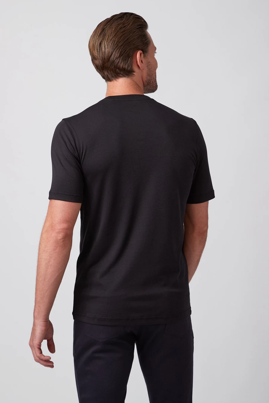 Raffi Lafayette Crew Neck T-Shirt for Men - Classic Cotton Tee