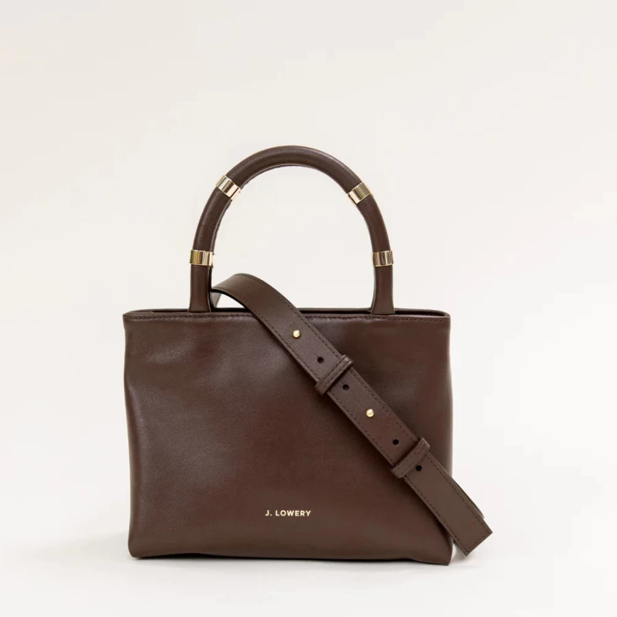 J. Lowery William Espresso Leather Bag - Premium Handcrafted Accessory for Men & Women