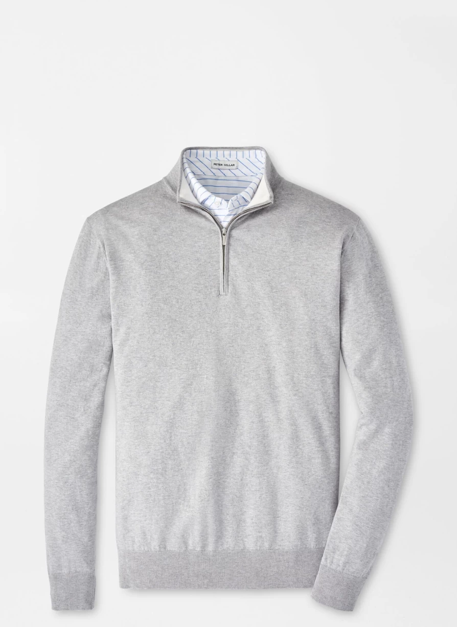 Peter Millar Men's Whitaker Quarter-Zip Sweater - Premium Knit Pullover for Men