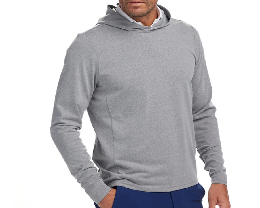 Holderness & Bourne Jackson Hoodie - Premium Gray Pullover for Men