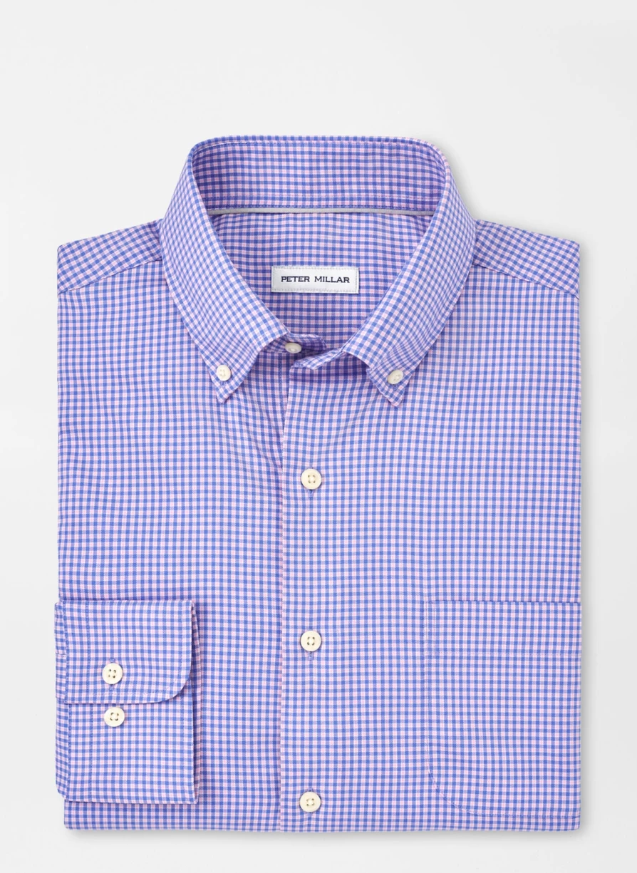 Peter Millar Winthrop Crown Lite Stretch Cotton Sport Shirt for Men